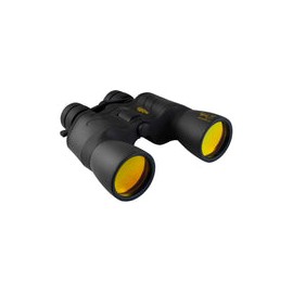 BINOCULAR TIPO PORRO 10-30 x 50 mm, ZOOM Y RUBICON, CON CORREA Y FUNDA, NEGRO WALLIS