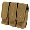 TRIPLE AK/AR MAG POUCH CONDOR