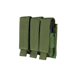 TRIPLE PISTOL MAG POUCH CONDOR